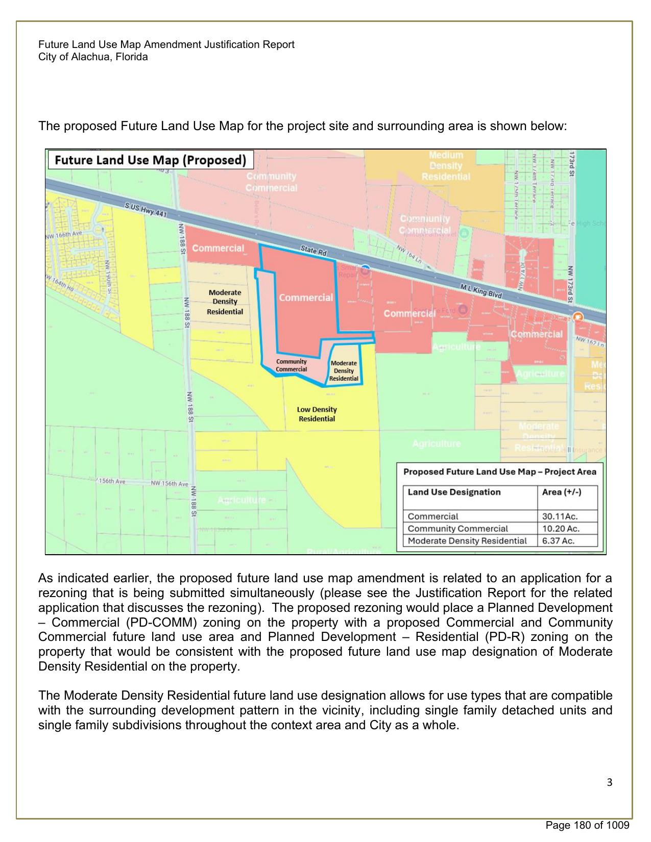 Future Land Use Map (Proposed), 2026-06-08 --City of Alachua