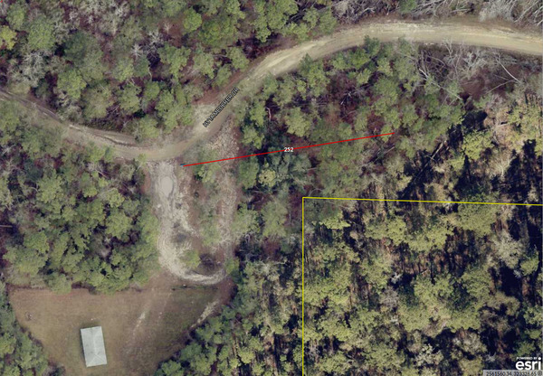 [Map: Kiosk to Verizon Tower, Langdale Park 2026-06-27 --Lowndes County Tax Assessors]