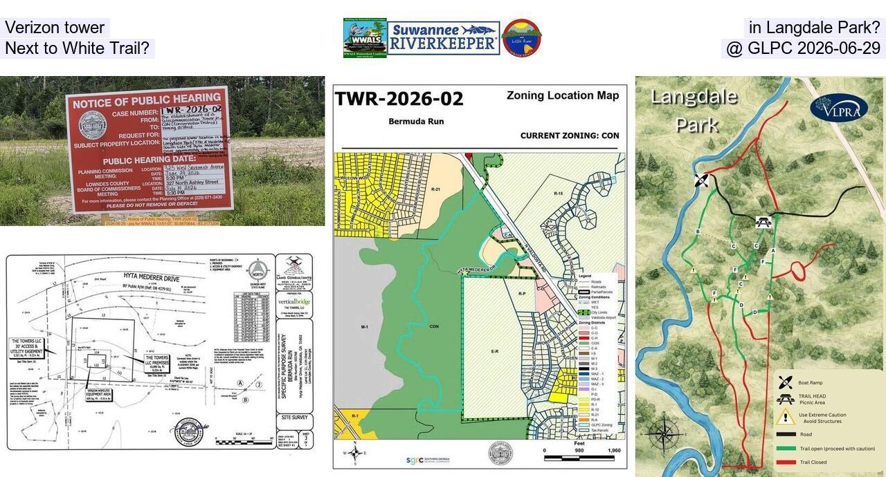 Verizon tower in Langdale Park? Next to White Trail? @ GLPC 2026-06-29