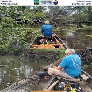 [Langdale Park Chainsaw Cleanup, Withlacoochee River, Saturday, July 11, 2026]