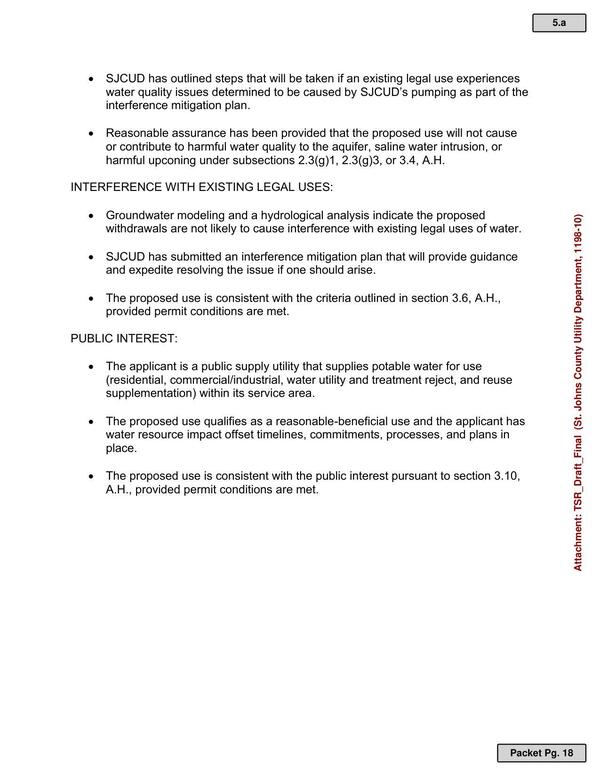 Reasonable assurance has been provided that the proposed use will not cause or contribute to harmful water quality to the aquifer, saline water intrusion, or harmful upconing under subsections 2.3(g)1, 2.3(g)3, or 3.4, A.H.