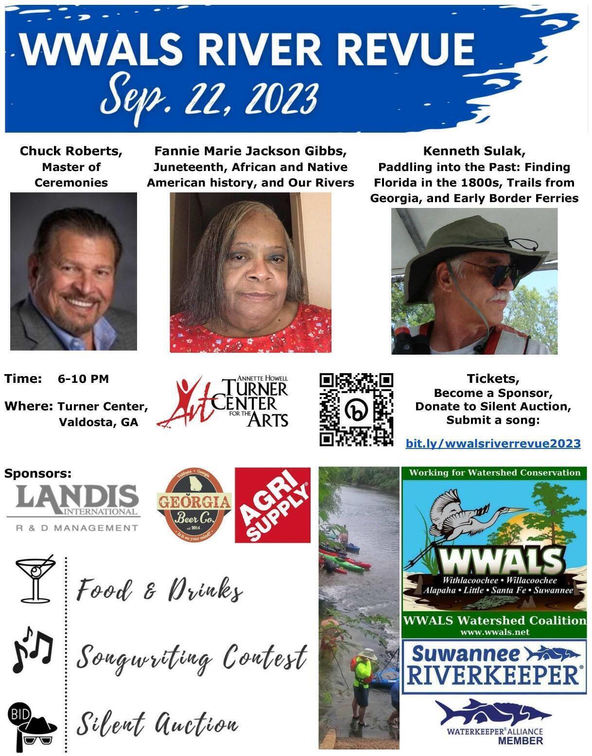 WWALS River Revue Flyer, 2023-07-20
