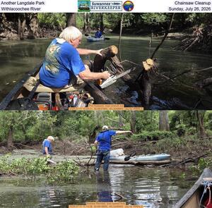 [Another Langdale Park Chainsaw Cleanup, Withlacoochee River, Sunday, July 26, 2026]