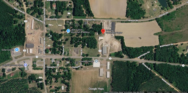 [Map: Irwinville Community Center 2026-07-27 --Google Maps]
