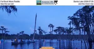 [Full Buck Moon Paddle, Banks Lake 2026-07-29, See the sun set and the moon rise]