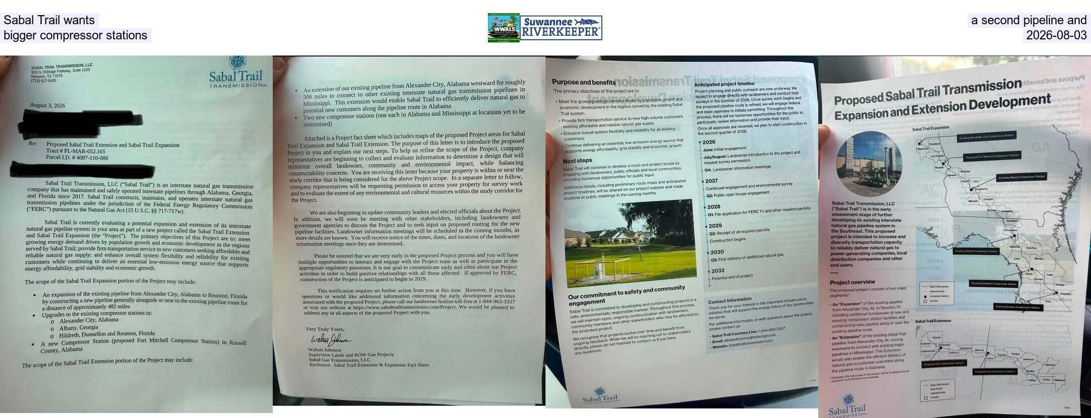 Sabal Trail wants a second pipeline and bigger compressor stations, 2026-08-03