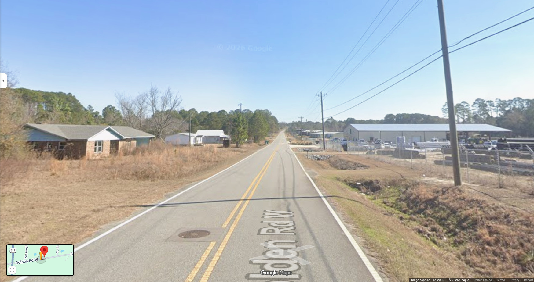 1103 Golden Road West, Tifton GA, 2026-08-07 --Google Street View