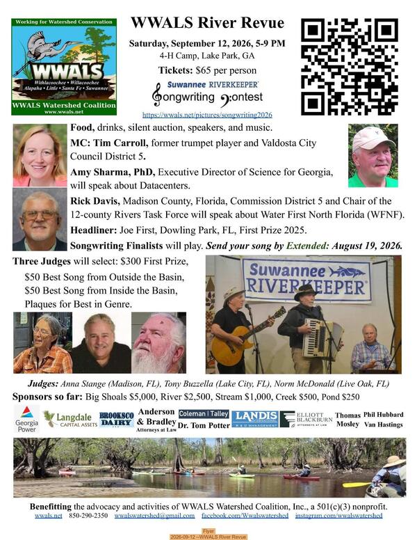 [Flyer, 2026-09-12 --WWALS River Revue]