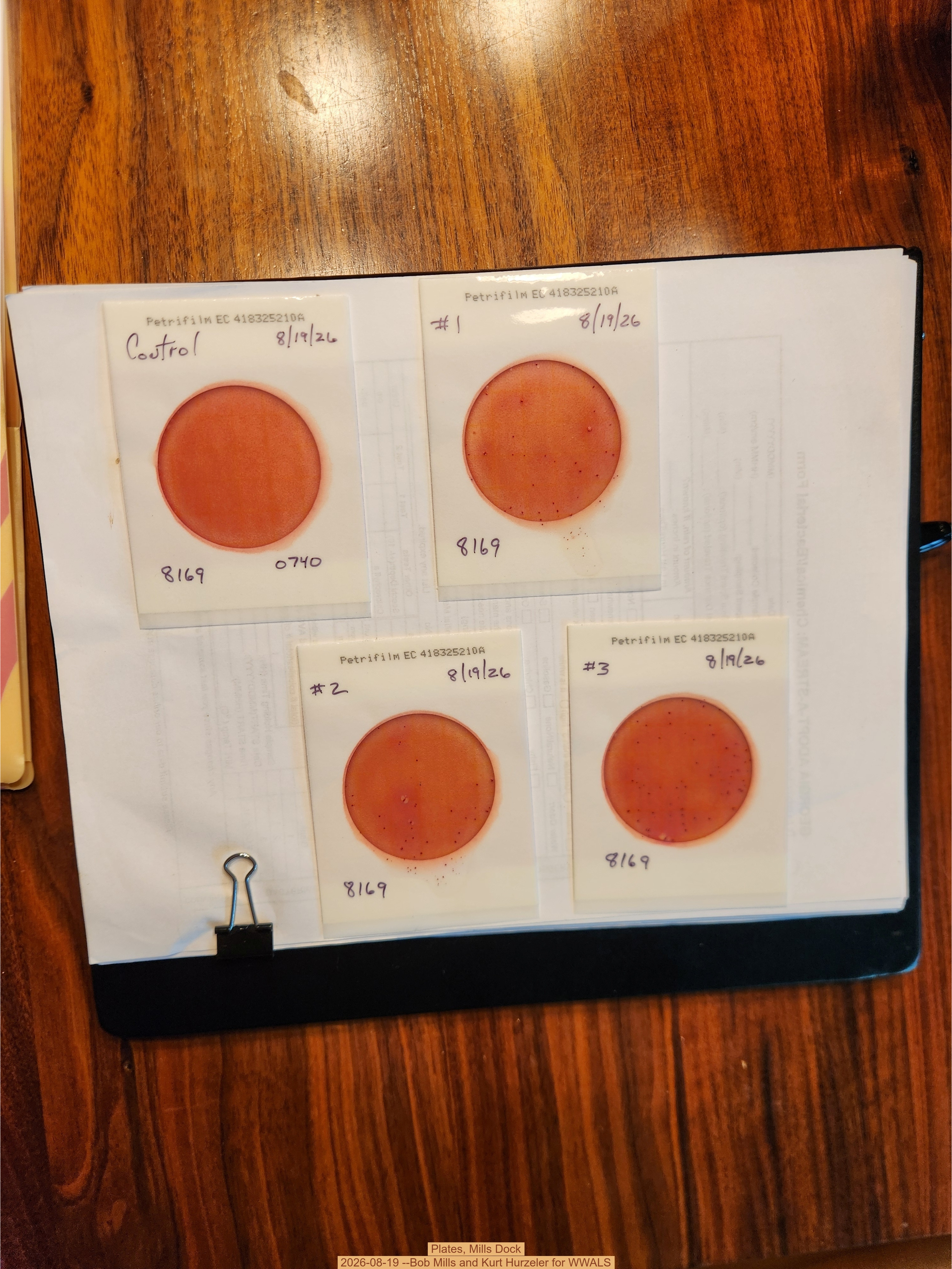 Plates, Mills Dock 2026-08-19 --Bob Mills and Kurt Hurzeler for WWALS
