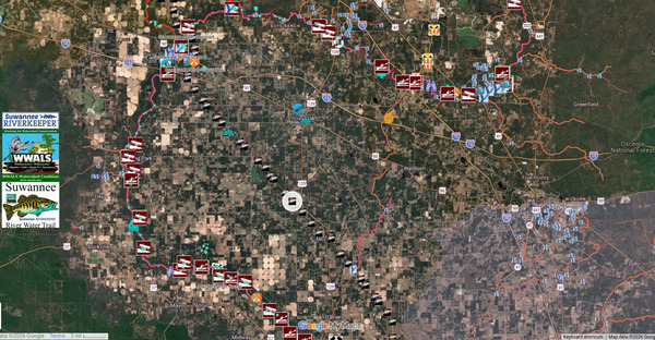 [Map: Sabal Trail, Suwannee County, FL, 2026-08-25 --WWALS SRWT]