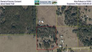 [Denial of Survey Consent, Kira Pollock to FERC, about Sabal Trail Expansion Project 2026-08-24]