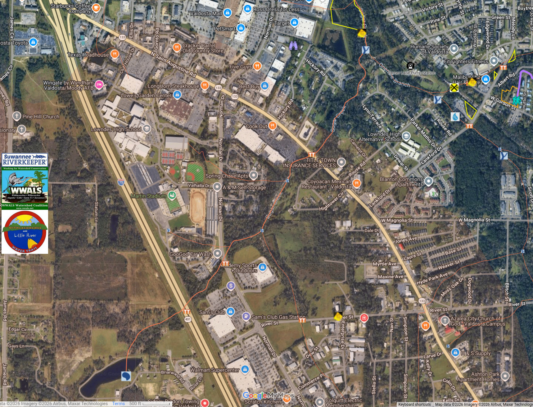 Map: Hightower Creek 2026-08-28 ----WLRWT