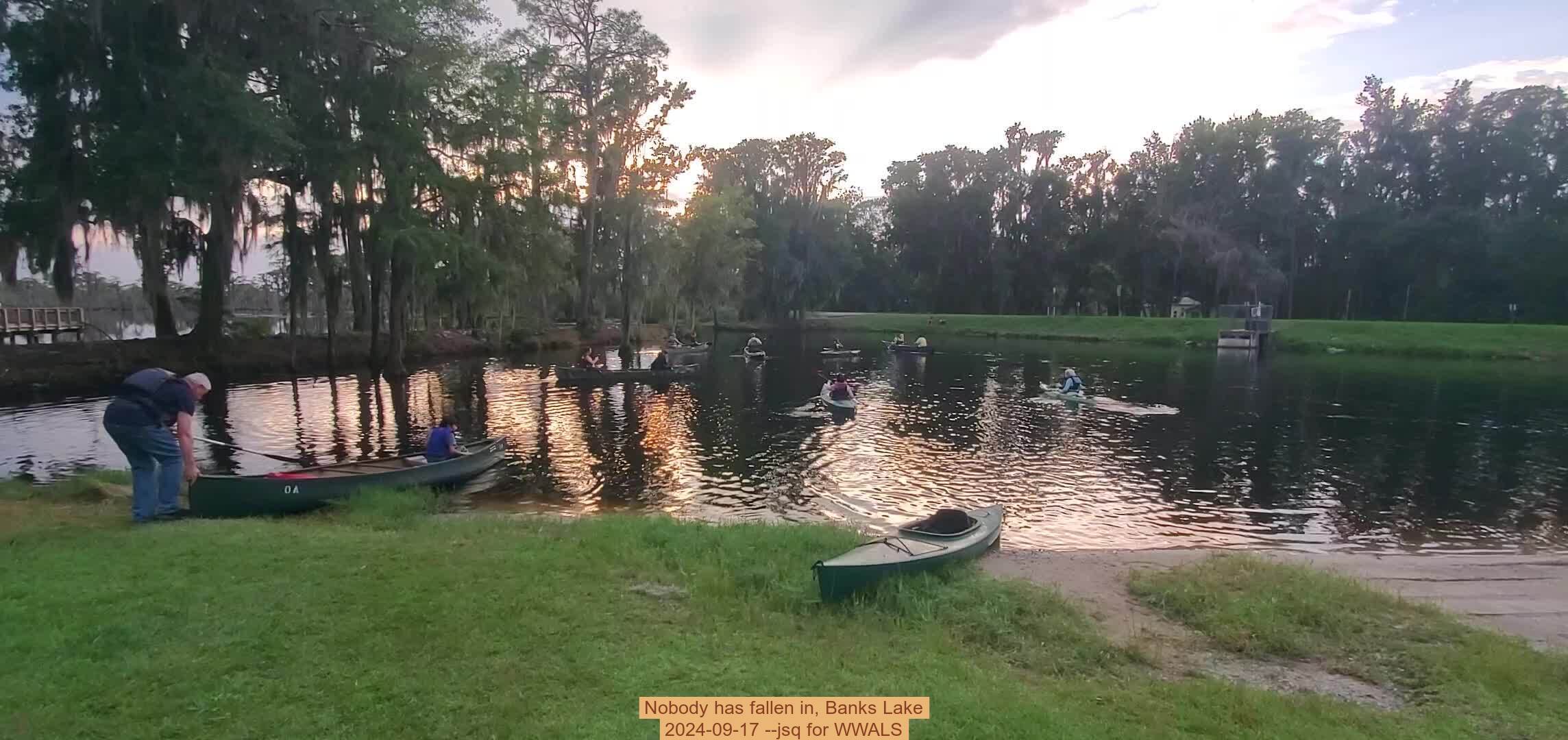 Nobody has fallen in, Banks Lake, 2024-09-17 --jsq for WWALS