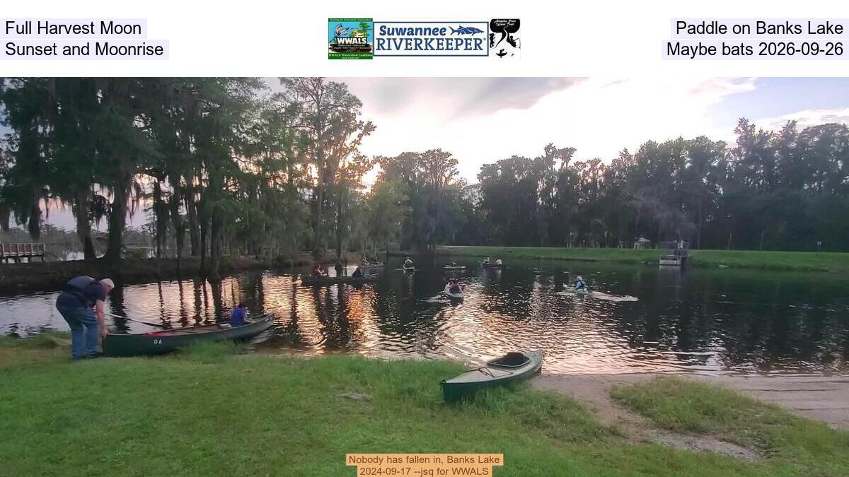 Full Harvest Moon Paddle on Banks Lake, Sunset and Moonrise, Maybe bats 2026-09-26