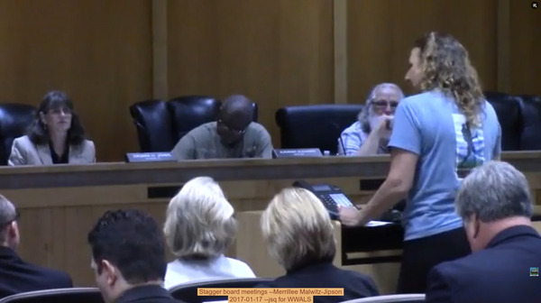 [Stagger board meetings --Merrillee Malwitz-Jipson, 2017-01-17 --jsq for WWALS]