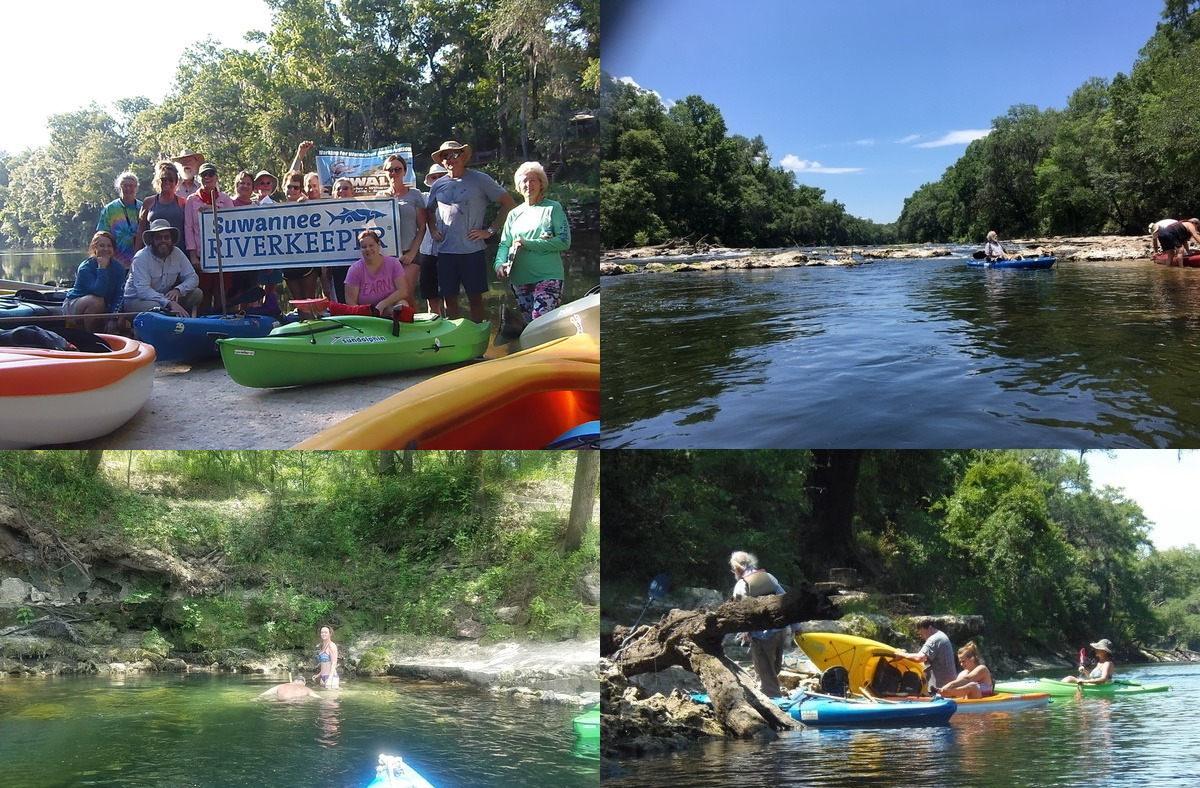 [Left: Allen Ramp, Corbett Spring; Right: Melvin Shoals, Suwanacoochee Spring]