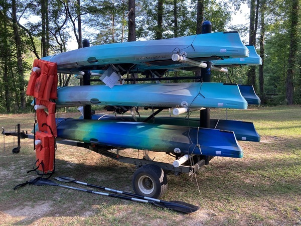 [Boats by Reed Bingham State Park]