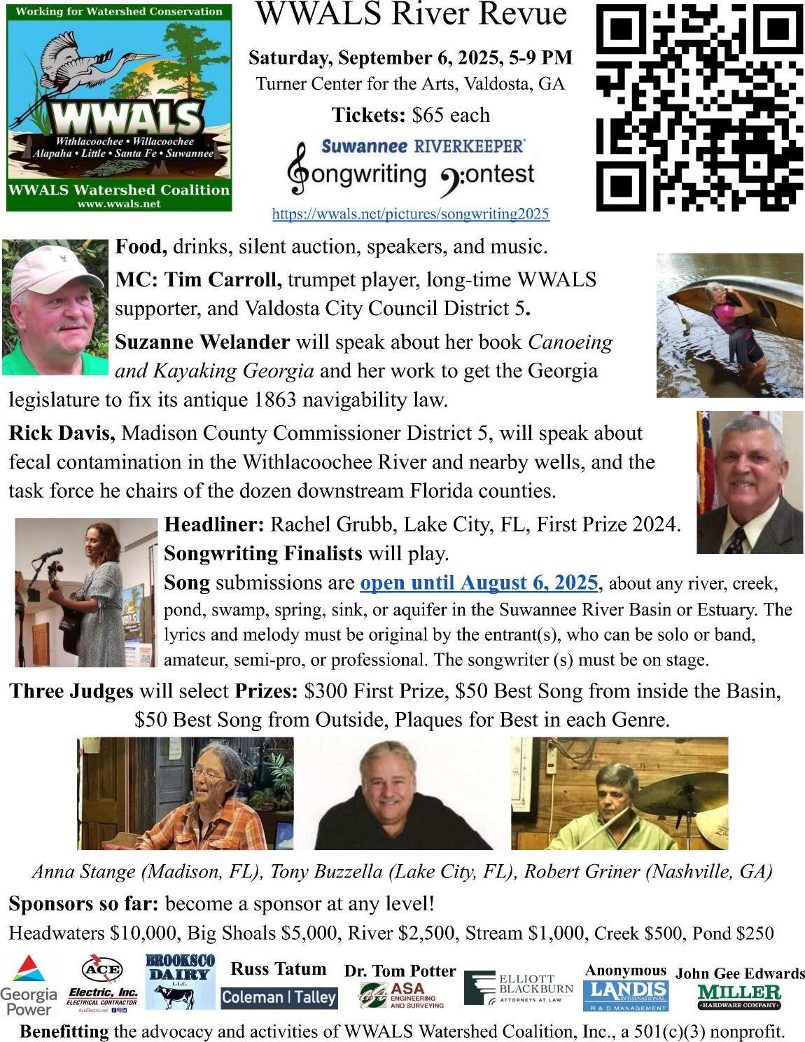 Flyer: WWALS River Revue 2025