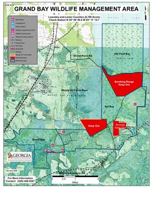 300x388 Grand Bay WMA Topo, in Grand Bay WMA, by John S. Quarterman, 13 April 2015