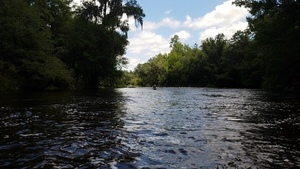 Phil Hubbard through the 34th St rapids, 30.5536380, -83.2610033